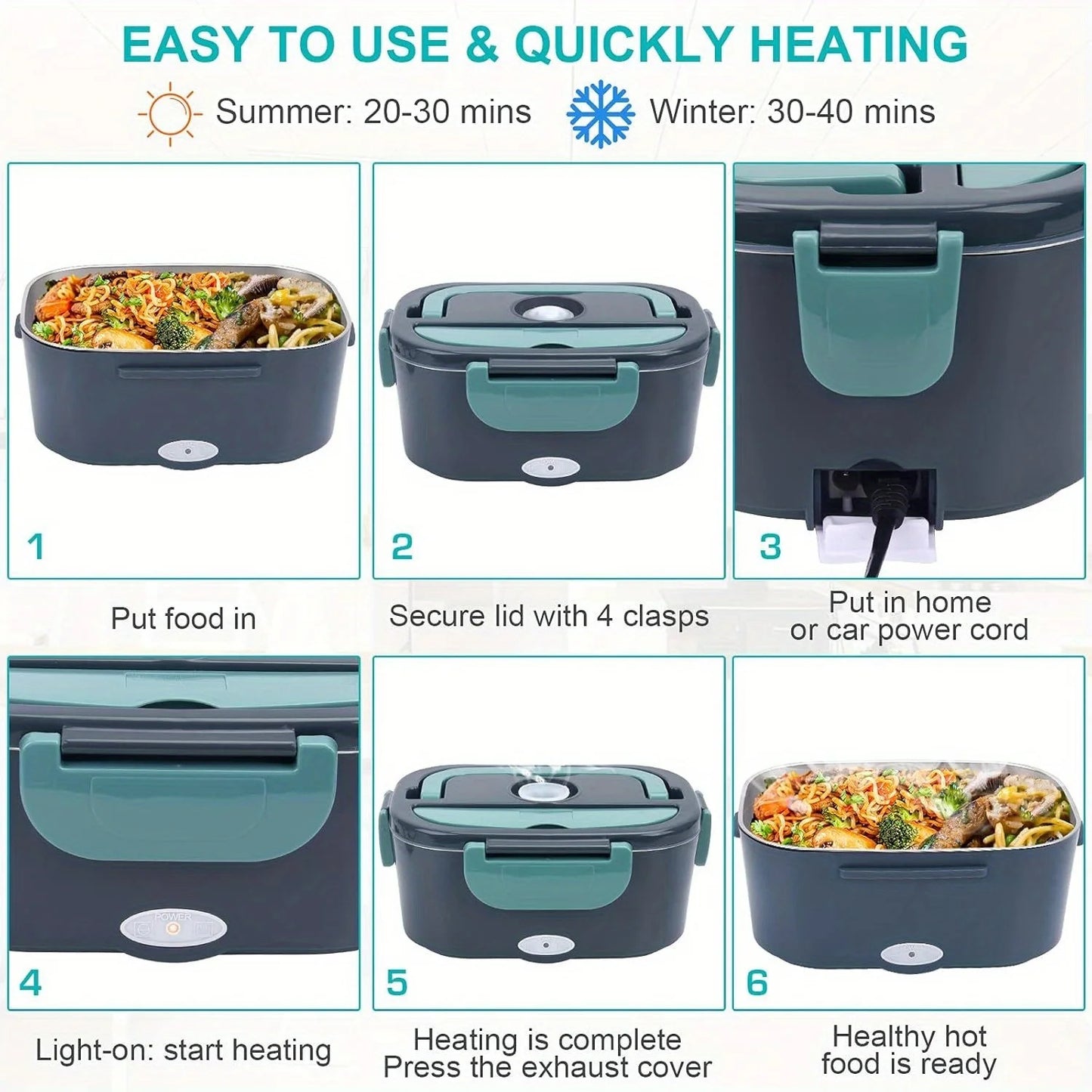 Eletric lunch box